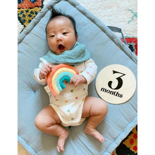 Load image into Gallery viewer, Colorful Rainbow Plush + Travel Teething Toy