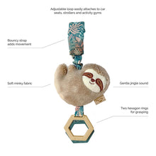 Load image into Gallery viewer, Baby Tree Sloth Mini Travel Toy