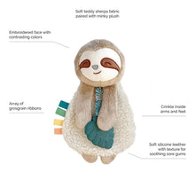 Load image into Gallery viewer, Baby Sloth Lovey + Teething Toy