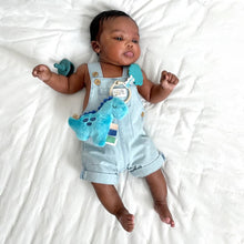 Load image into Gallery viewer, Dinosaur Plush + Travel Teething Toy