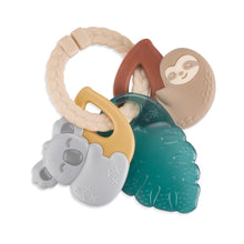 Load image into Gallery viewer, Koala and Sloth Playful, Soothing Teething Keys Toy
